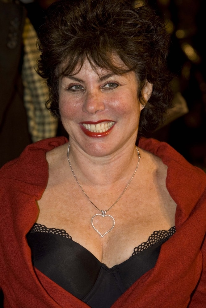 This is photo of Ruby Wax smiling.