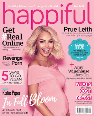Katie Piper on the November cover of Happiful magazine