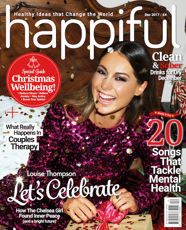 Louise Thompson on the cover of Happiful magazine