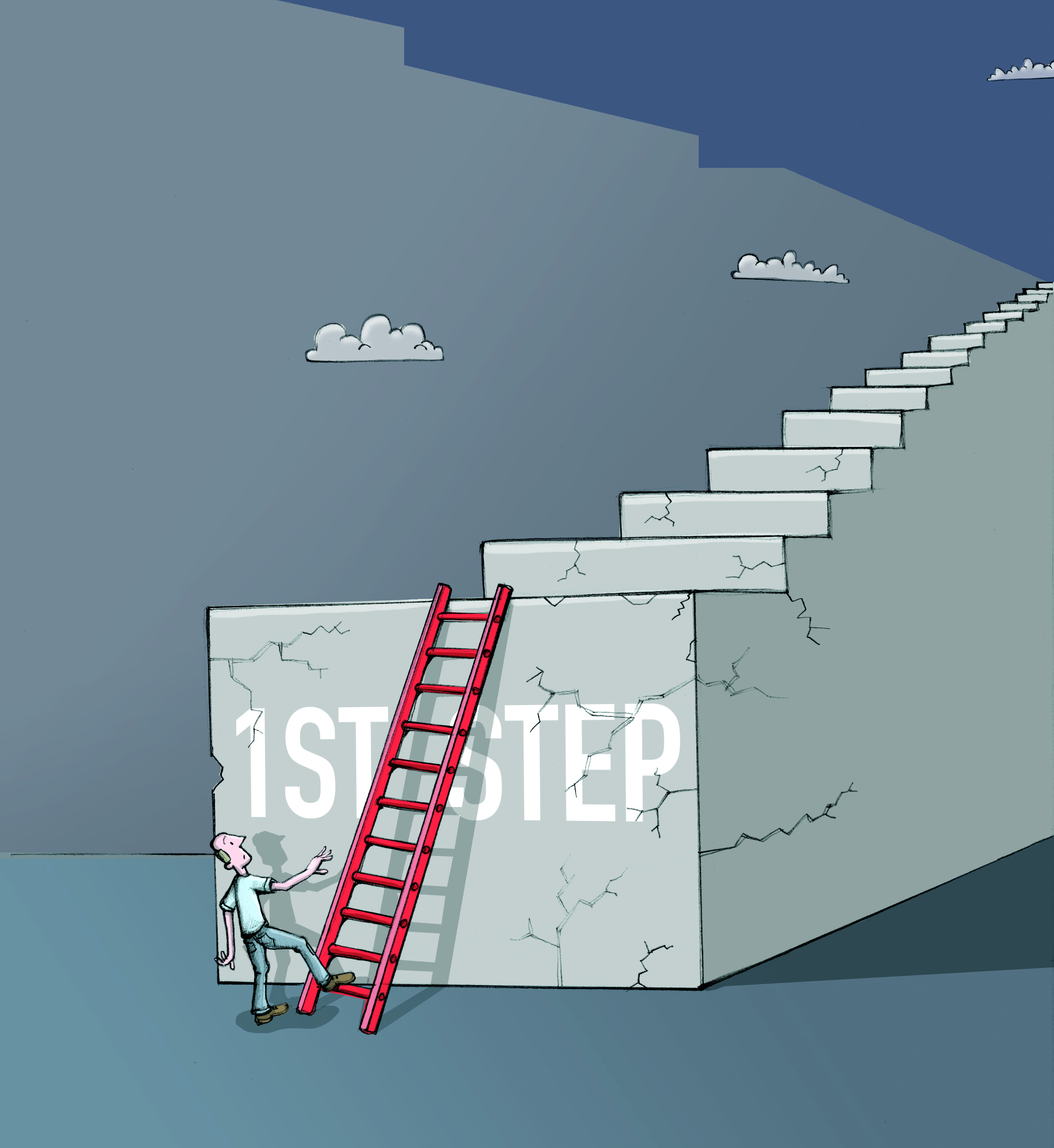 Illustration: the first step