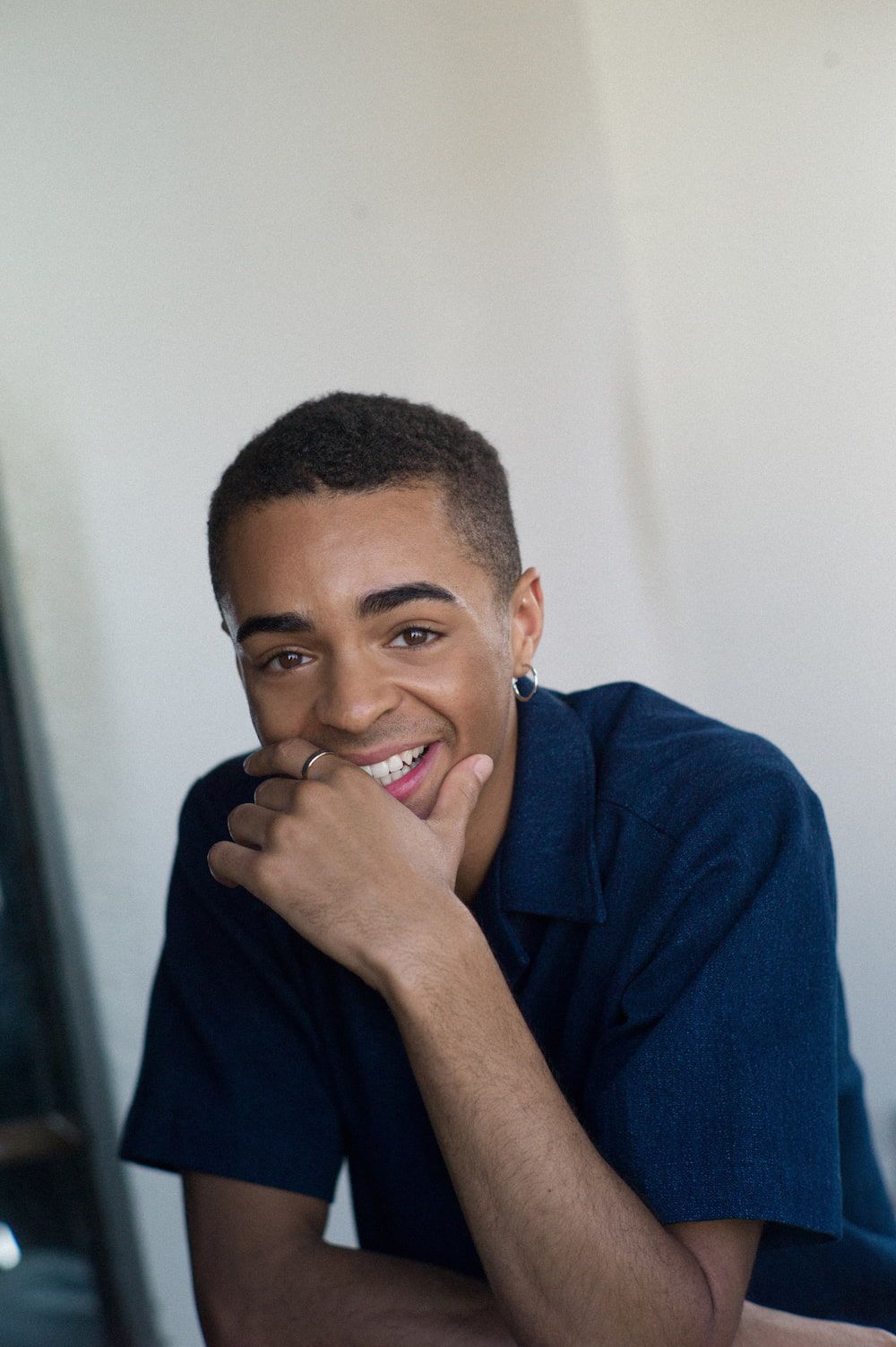 Layton Williams laughing