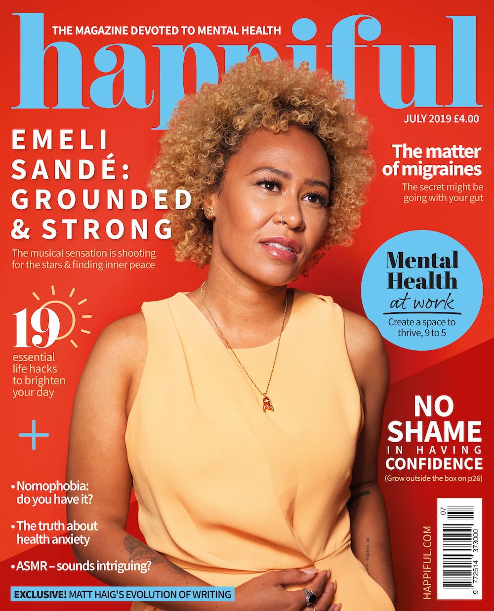 Happiful July 2019 cover