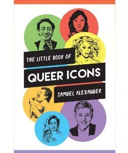 Book cover: The little book of queer icons