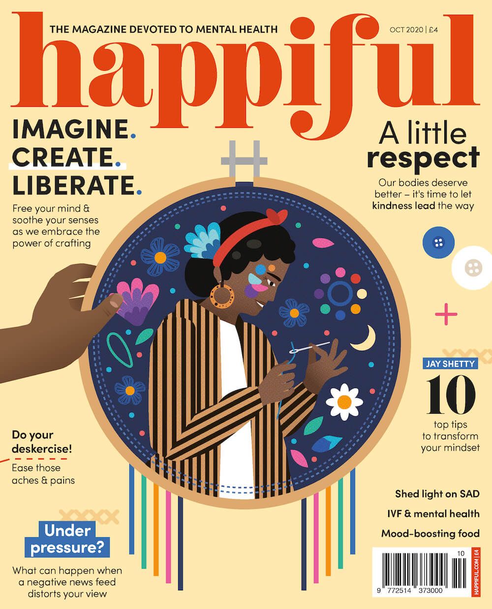 Happiful October 2020 cover