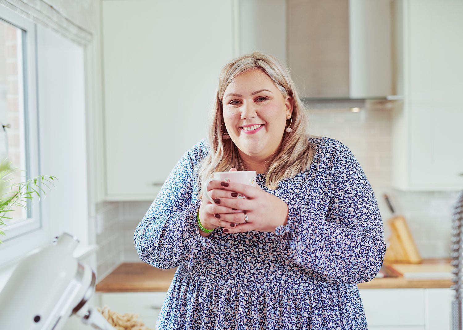 Great British Bake Off Finalist and Samaritans volunteer Laura Adlington has a virtual cuppa in support of Samaritans Brew Monday