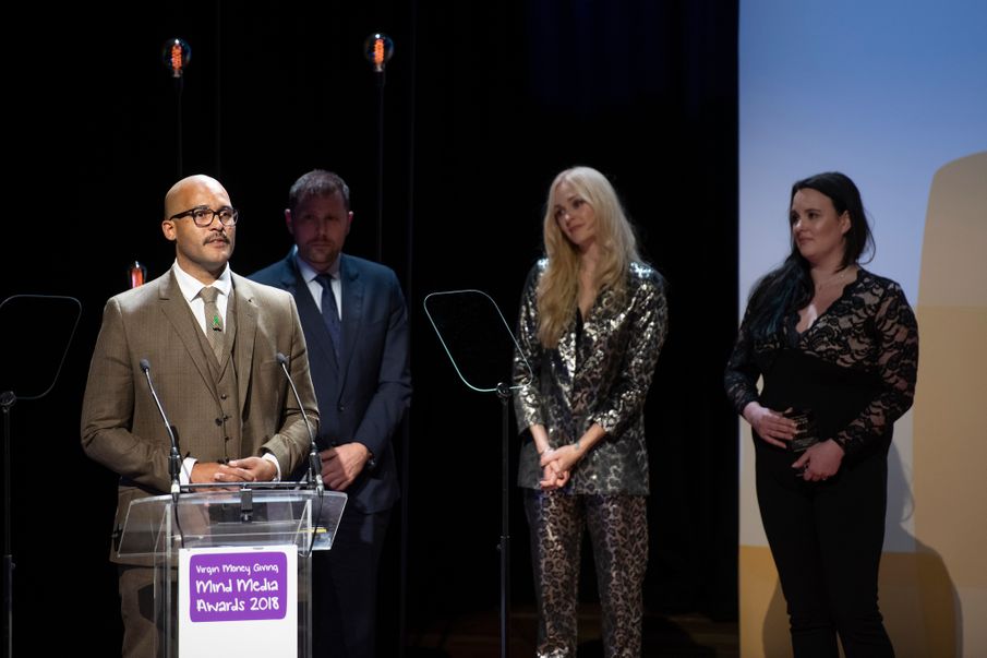 Clarke Carlisle Recognised For His Work In Speaking Out For Mental Health at Mind Media Awards