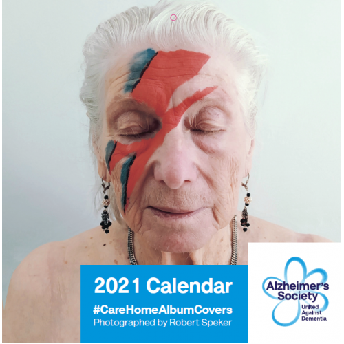 Nursing home residents recreate iconic album covers for charity calendar