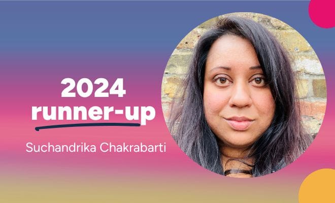 Runner-up: Suchandrika Chakrabarti on exploring grief in poetry